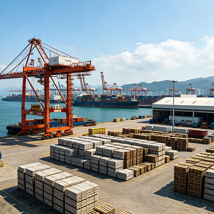 Relying on Hong Kong Location Advantages, Overseas Building Material Orders Keep Rising